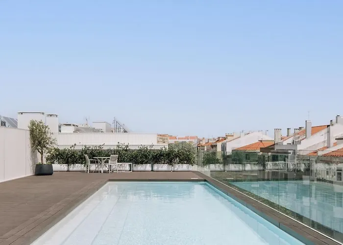 Apartmán Farol - 1 Bedroom With Pool In Areeiro Lisboa