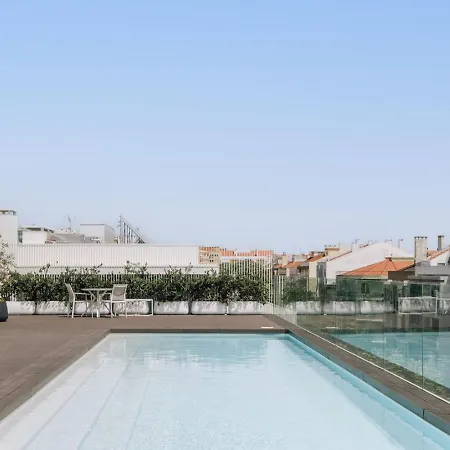 Апартаменты Farol - 1 Bedroom With Pool In Areeiro Лиссабон